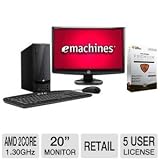 eMachines AMD E-300 500GB HDD PC + 20