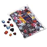 Chenille Kraft 3584 Acrylic gemstones classroom pack, 1-lb. pack