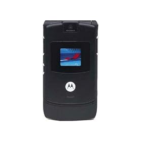 Motorola RAZR V3 Black On Orange PAYG Mobile Phone