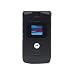 Motorola RAZR V3 Black Mobile Phone on Orange PAYG