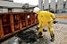 Kimberly-Clark Yellow KleenGuard A70 Level B/C Chemical Coveralls Zipper Front, Storm Flap,Elastic Wrists, Hood, Boots Size: 2X