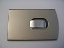 Metal Push-thru Business Card Case / Credit Card Holder