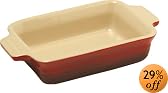 Le Creuset スタッカブル・レクタンギュラー・ディッシュ 16cm レッド 910047-16-06