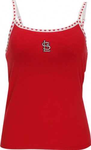 Buy St. Louis Cardinals Ladies Heart Spaghetti Strap Tank