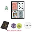 CopagT Poker Size PLASTIC Playing Cards & Dealer Kit