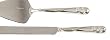Hortense B. Hewitt Wedding Accessories, Cake and Knife Serving Set, Graceful Heart