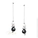 MILLE LUCCI: *BINGLE BANGLE EQUINOX PEARLE EARRINGS*