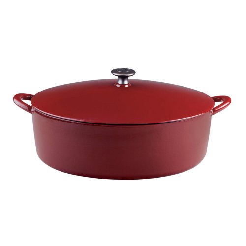 Mario Batali 9-qt. Oval Braiser – Chianti