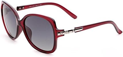 New fashion big box sunglasses polarized sunglasses diamond woman driving mirror