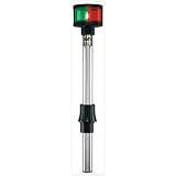 Perko 12" Bi-Color Pole Light Black