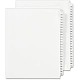 Avery Standard Collated Legal Dividers, Letter Size 701-750 Tab Set (1354)
