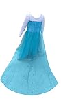 Snow Queen Deluxe Party Costume Dress with Accessories (Ages 7-8)