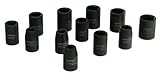 Powerbuilt 642365 Metric 1/2-Inch Drive Impact Socket, 12-Piece [並行輸入品]