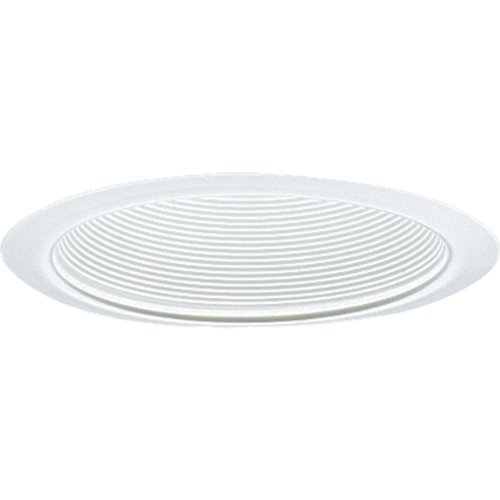 Progress Lighting P8066-28 Step Baffle For Insulated Ceilings 7-3/4-Inch Outside Diameter, White