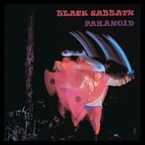 Black Sabbath Paranoid Logo Iron On Patch p745