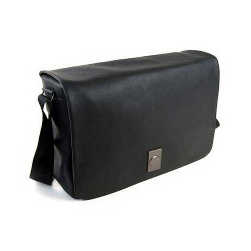 Delsey Leather CORIUM Case 7 for use with DSLR Cameras (Black)