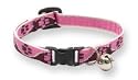Tickled Pink - Lupine Adjustable Safety Collars for Cats with Bell - 1/2 in. x 8 in. - 12 in.