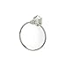 Alno A7740-PC Traditional Nicole Towel Rings, Polished Chrome, 7