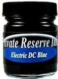 Private Reserve Ink&reg; Electric DC Blue Fountain Pen Bottled Ink 66 mL