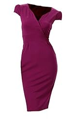 Sexy V-neck Summer Cocktail Short Sleeves Bodycon Dress/Prom Dress/Wedding Party Dress/Midi Dress 