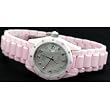 ONISS LADIES PINK CERAMIC SWISS DIAMOND WATCH