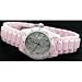ONISS LADIES PINK CERAMIC SWISS DIAMOND WATCH