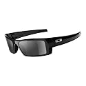 Oakley Gascan S Sunglasses Polished Black Frame / Polarised Black Iridium Lens (12-888)