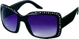 Ladies Italian Designer Sunglasses 8013 Black