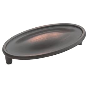 Click here to buy Amerock Manor Cup Pull 3-Inch Center, Oil Rubbed Bronze #BP26126-ORB by Amerock.