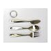 Camping Cutlery Set - 3 pc Stainless