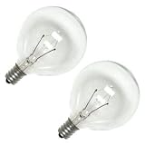 GE 17722 25-Watt 220-Lumen Clear 2-Pack