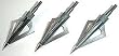 Pack of 3-3 Blade Broadheads 150 Lb Crossbow