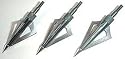 Pack of 3-3 Blade Broadheads 150 Lb Crossbow