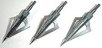 Pack of 3-3 Blade Broadheads 150 Lb Crossbow