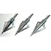 Pack of 3-3 Blade Broadheads 150 Lb Crossbow