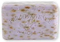 Pre de Provence Lavender Soap, 250g wrapped bar. Imported from France. With shea butter and natural herbs and scents.