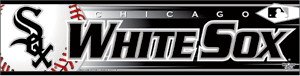 MLB Baseball Chicago White Sox Bumper Sticker (2-Pack)
