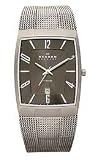 Skagen Titanium Collection Date Window Charcoal Dial Men's watch #851LTTM