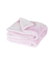 Faux fur throw - Pink