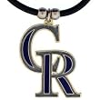 Colorado Rockies Logo Pendant Necklace - MLB Baseball Fan Shop Sports Team Merchandise