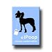 Chinese Crested iPoop Fridge Magnet
