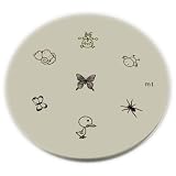 Konad Stamping Nail Art Image Plate - M1