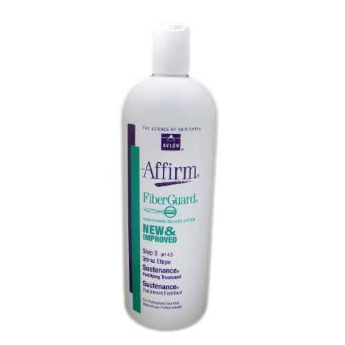 Affirm FiberGuard Sustenance Fortifying Treatment by Avlon for Unisex - 32 oz Treatment