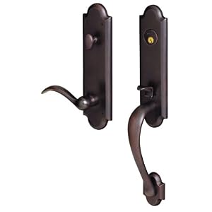 Baldwin 85354.412.RENT Boulder 3 4-Inch Escutcheon Handleset Emergency Egress with... by 