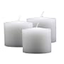 10 Hour White Unscented Votive Candles (Box of 72)