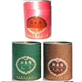 Taiwanese Tea Sampler (3 Tins) - Jasmine, TiKuanYin (Iron Goddess) & Dong Ting Oolong (Wu Long) Tea (Loose Tea)