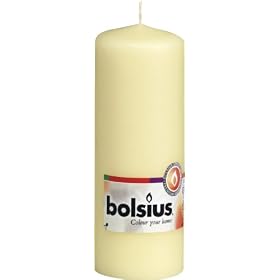 Bolsius Outdoor/Indoor Pillar Candle 300x100mm - Ivory