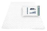 SEATTLE SEAHAWKS OFFICIAL TEAM LOGO QUEEN SIZE JERSEY SHEET SET