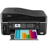  : Epson WorkForce 600 Wireless All-in-One Printer (Black) (C11CA18201)