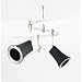 LBL Lighting RTSPKT01BLSCMRL railtones Track Kit Speaker